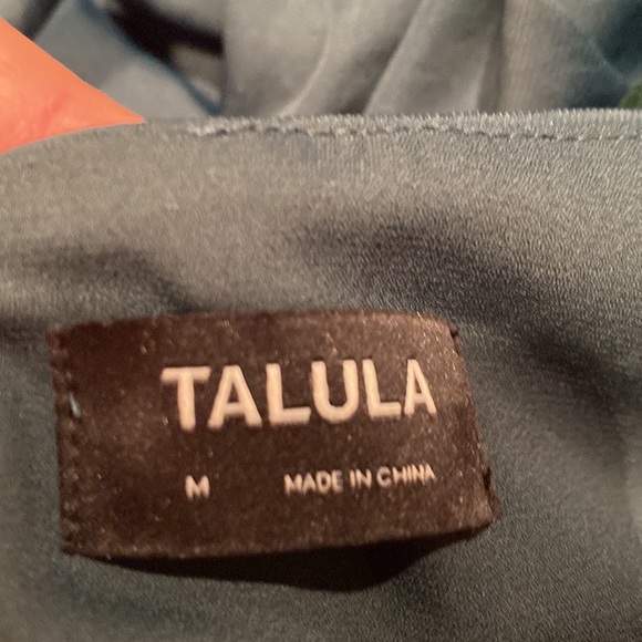 Emerald Backless Floor Length Dress - Picture 8 of 10